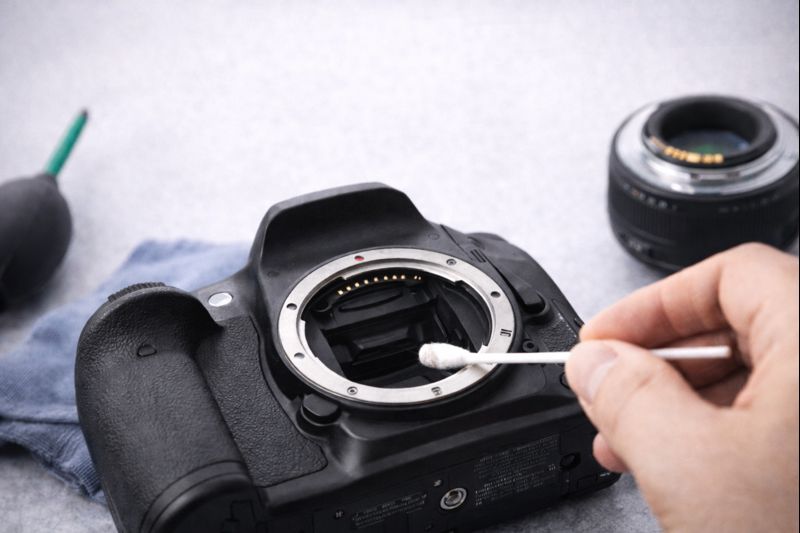 czyszczenie obiektywu