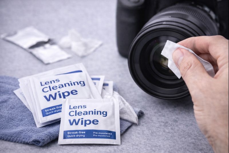 chusteczki do czyszczenia optyki