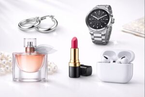 bezcieniowa fotografia małych produktów