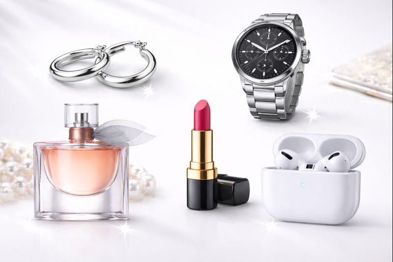 bezcieniowa fotografia małych produktów