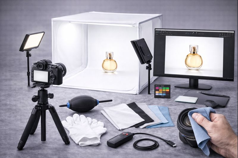 zestaw do fotografii bezcieniowej