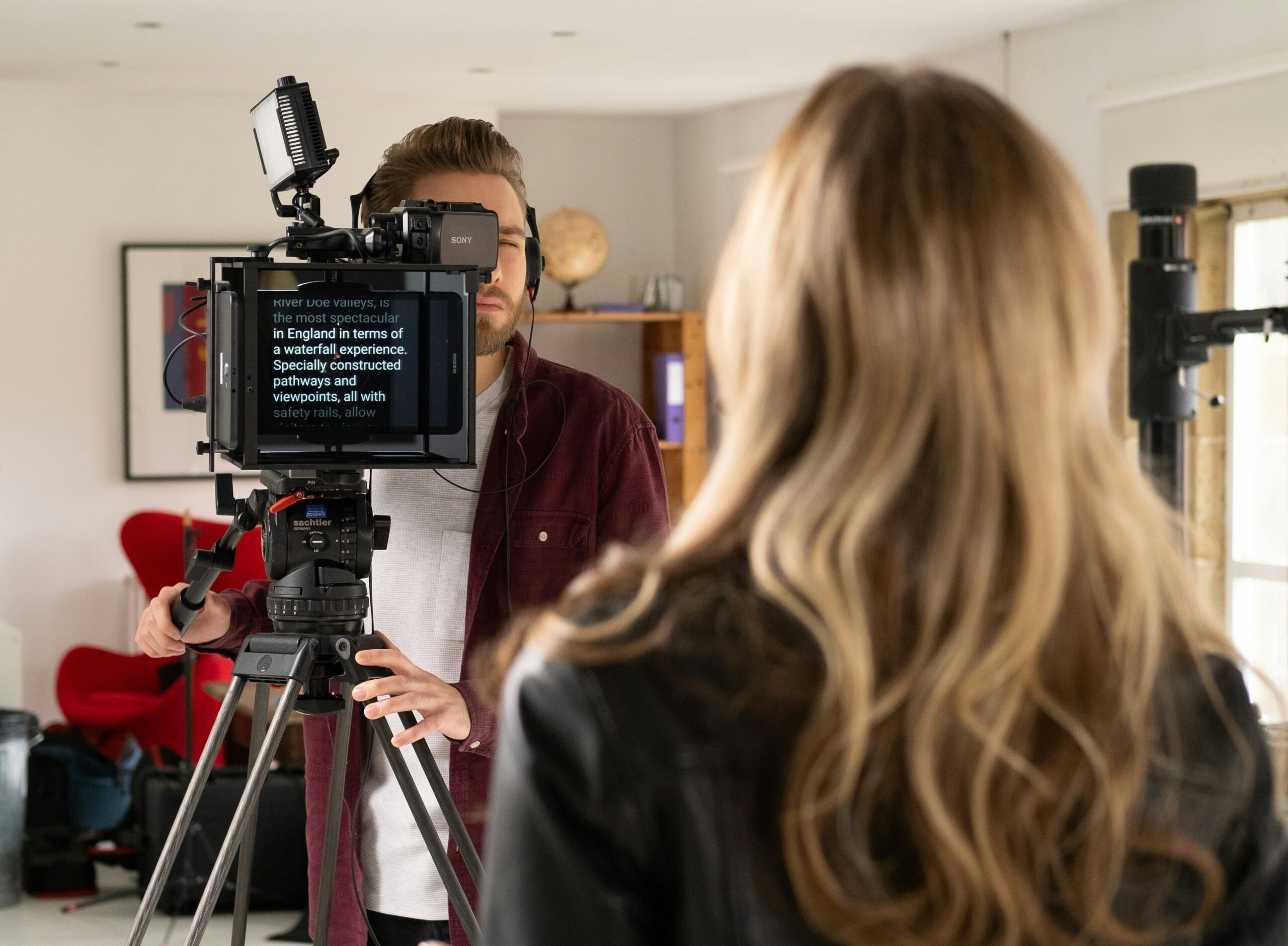 teleprompter
