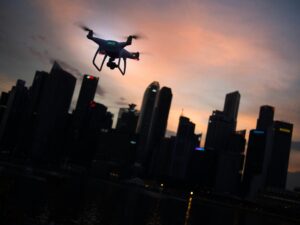 latanie dronem